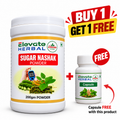 Elevgte Herbal Sugar Nashak Powder – 200gm | Buy 1 Get 1 Free + Capsule Fre